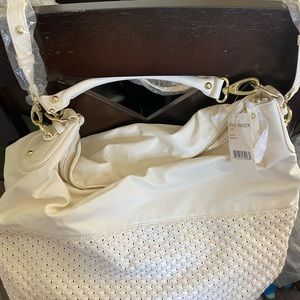 Steve Madden White Hobo